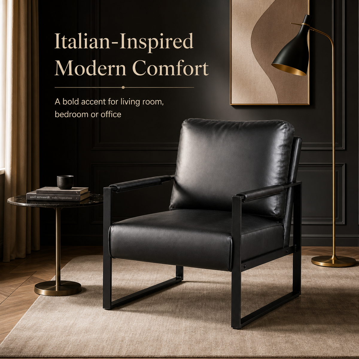 Classic Mid Century Modern Accent Chair