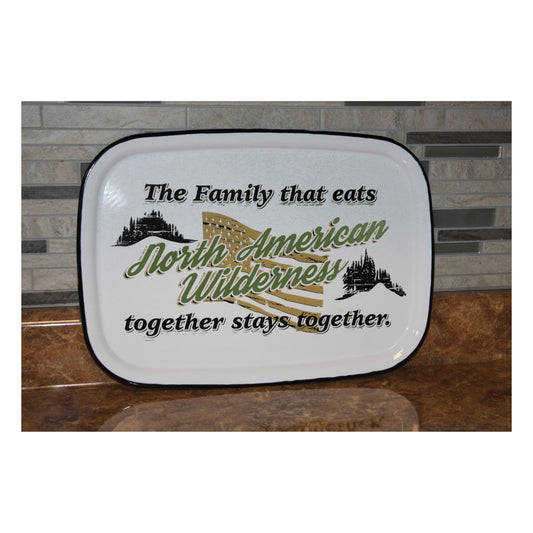 Serving Tray-Porcelain Enamel