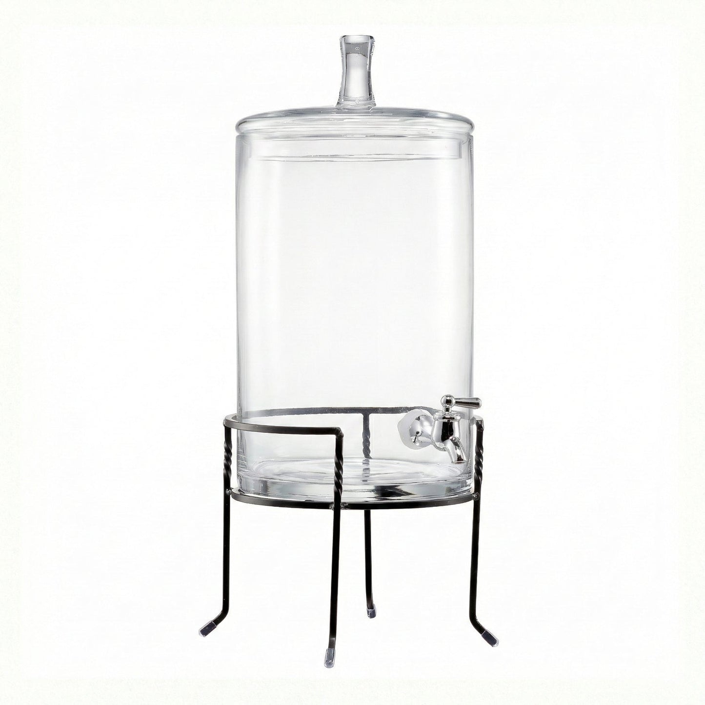 Dispenser with Metal Stand 2.5 Gal