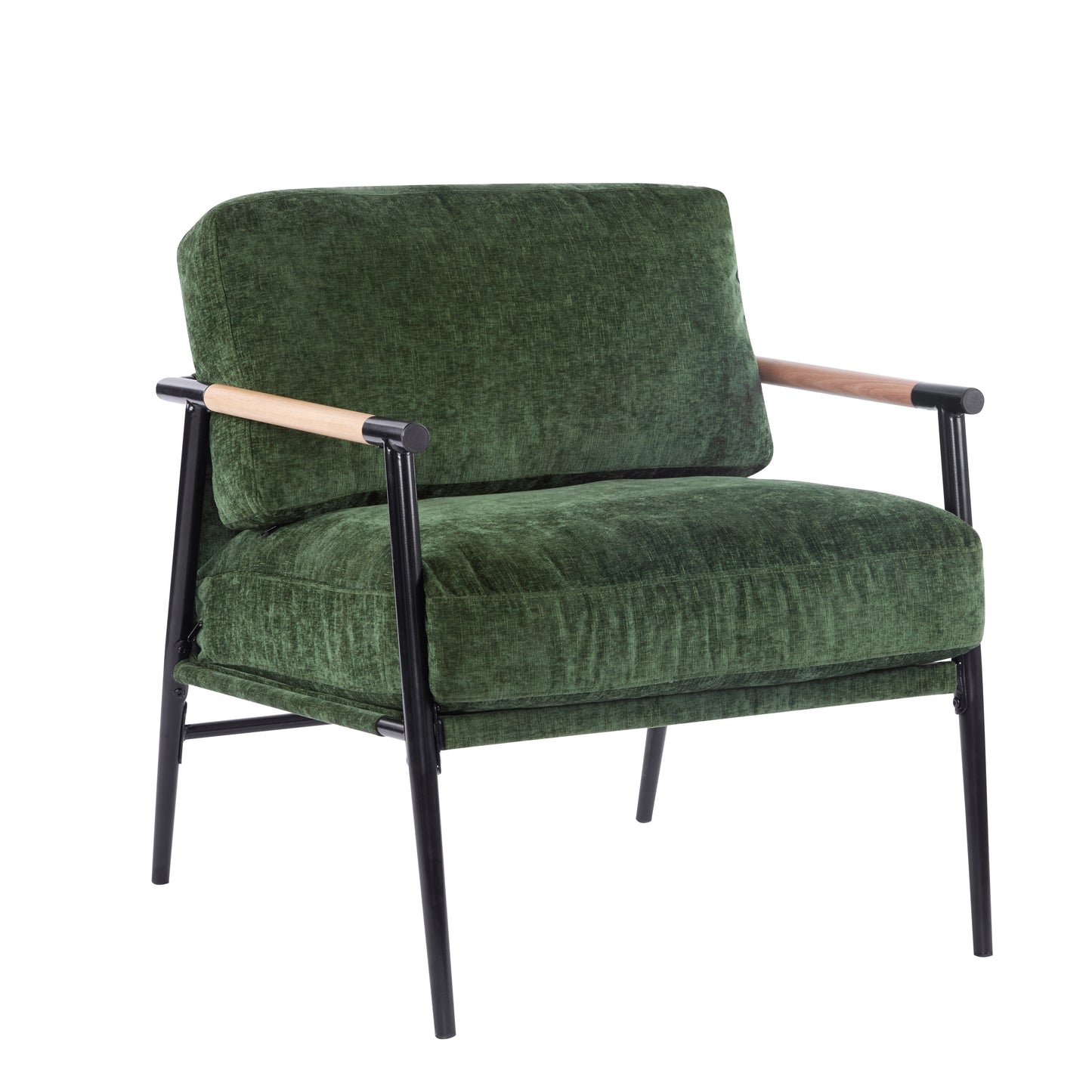 27.56" Modern Accent Chair with Plush Cushions