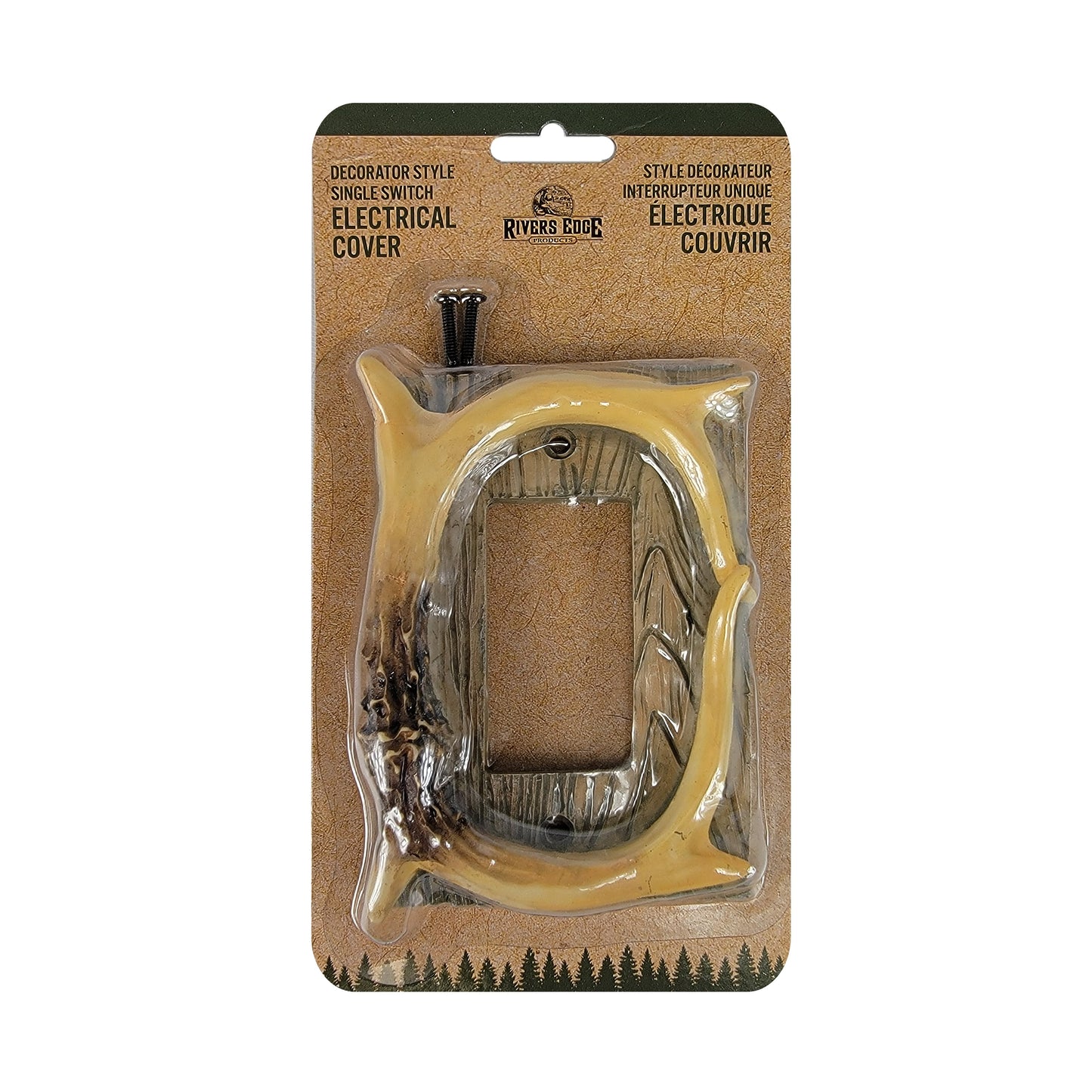 Electrical Cover Plate Single-Antler