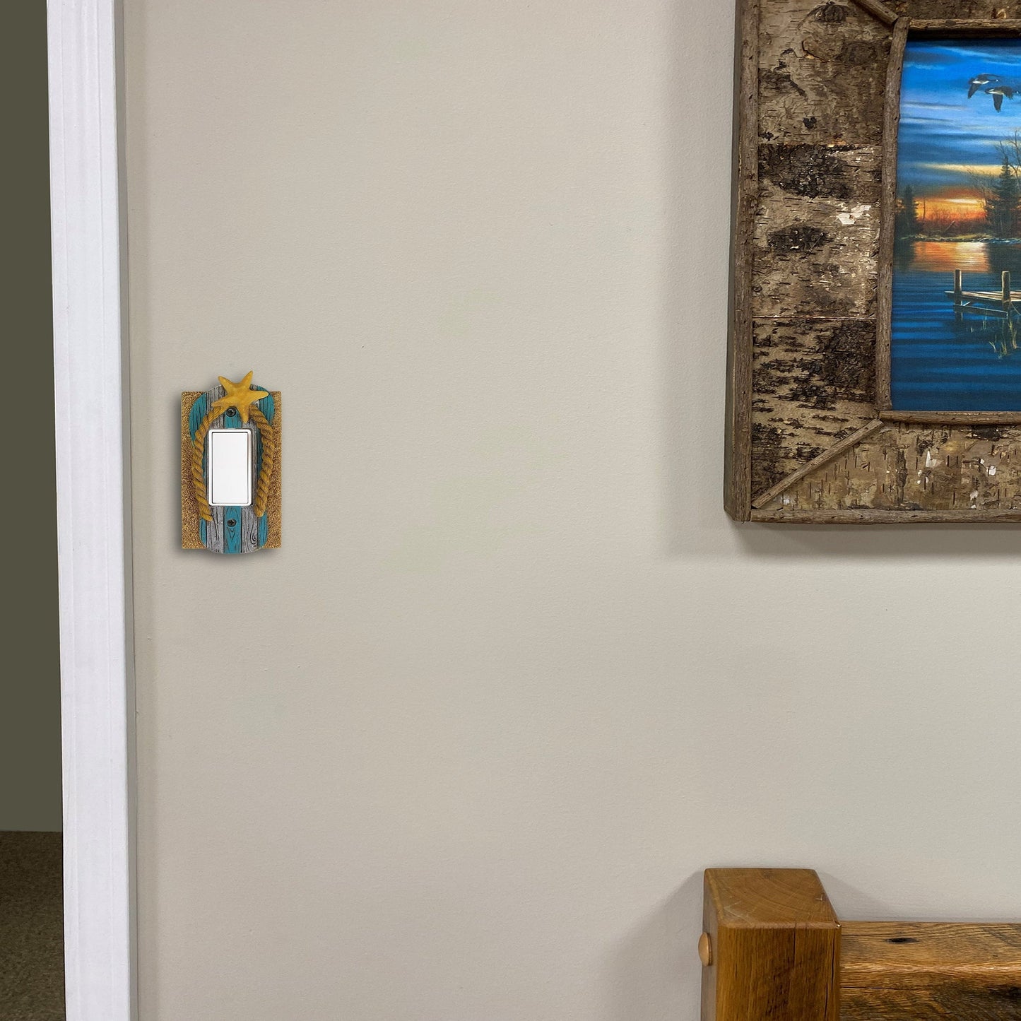 Electrical Cover Plate Single-Beach