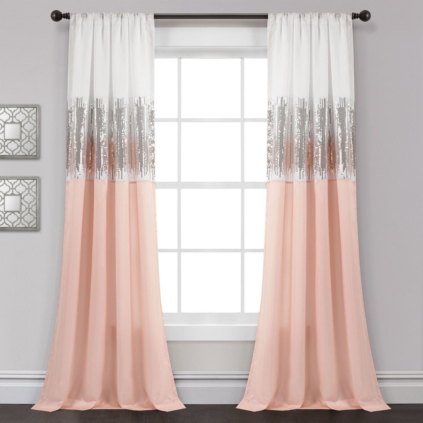 Night Sky Window Curtain (Single Panel)