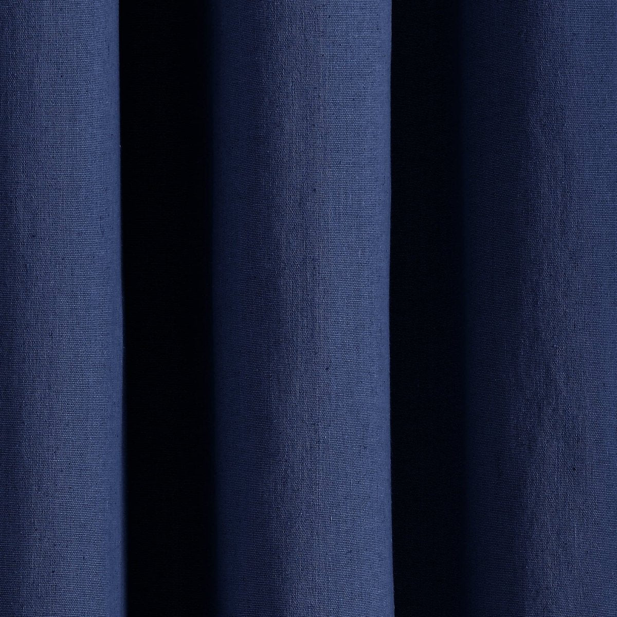 Insulated Grommet Blackout Faux Linen Window Curtain (Single Panel)
