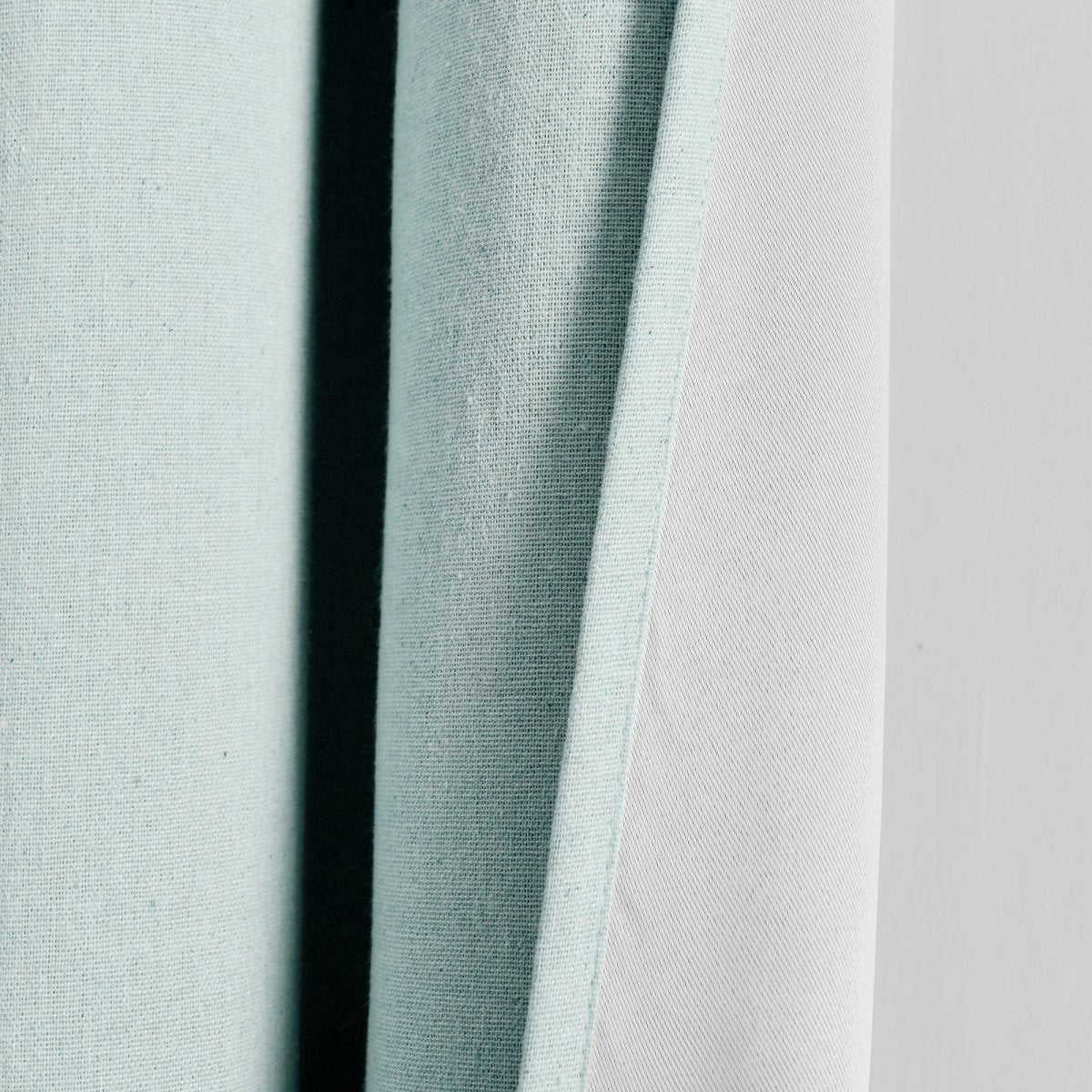 Insulated Grommet Blackout Faux Linen Window Curtain (Single Panel)
