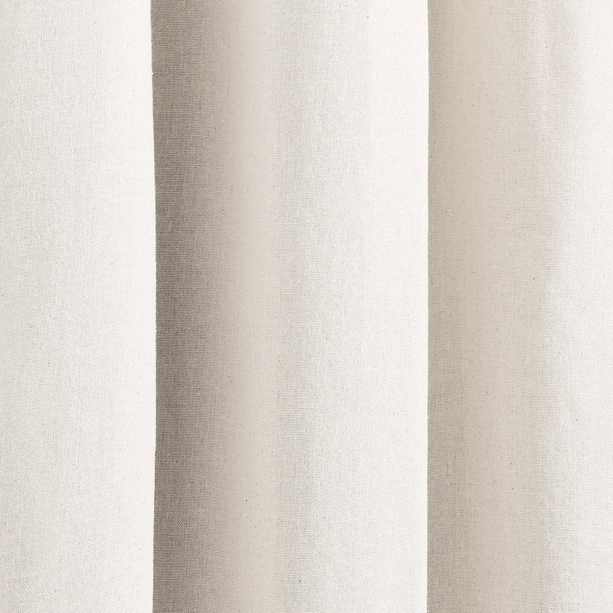 Insulated Grommet Blackout Faux Linen Window Curtain (Single Panel)