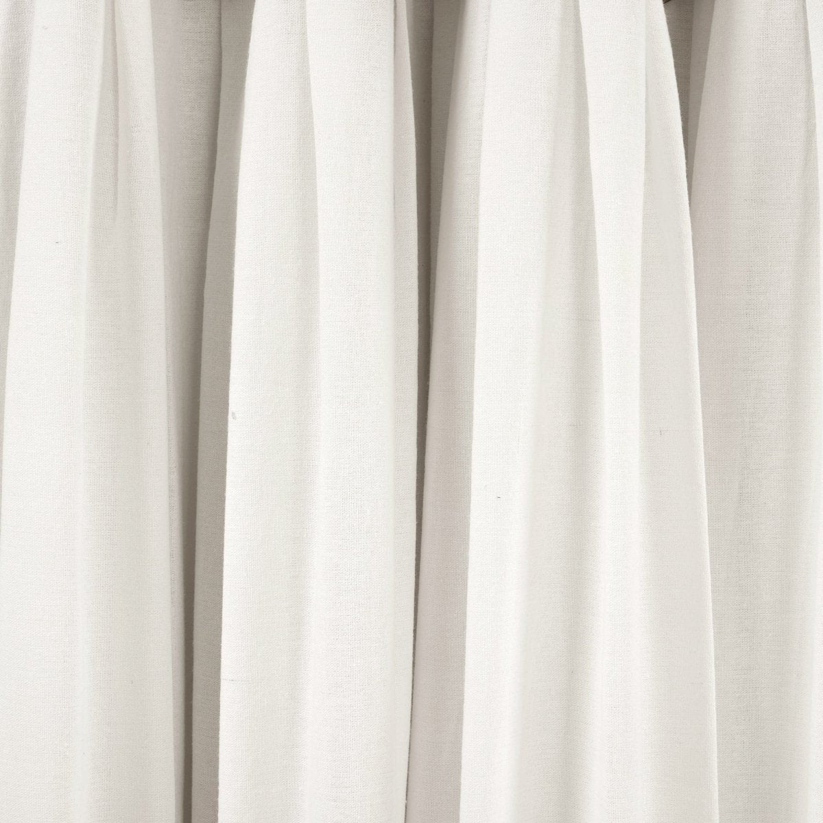 Linen Button Lined 100% Blackout Window Curtain (Single Panel)