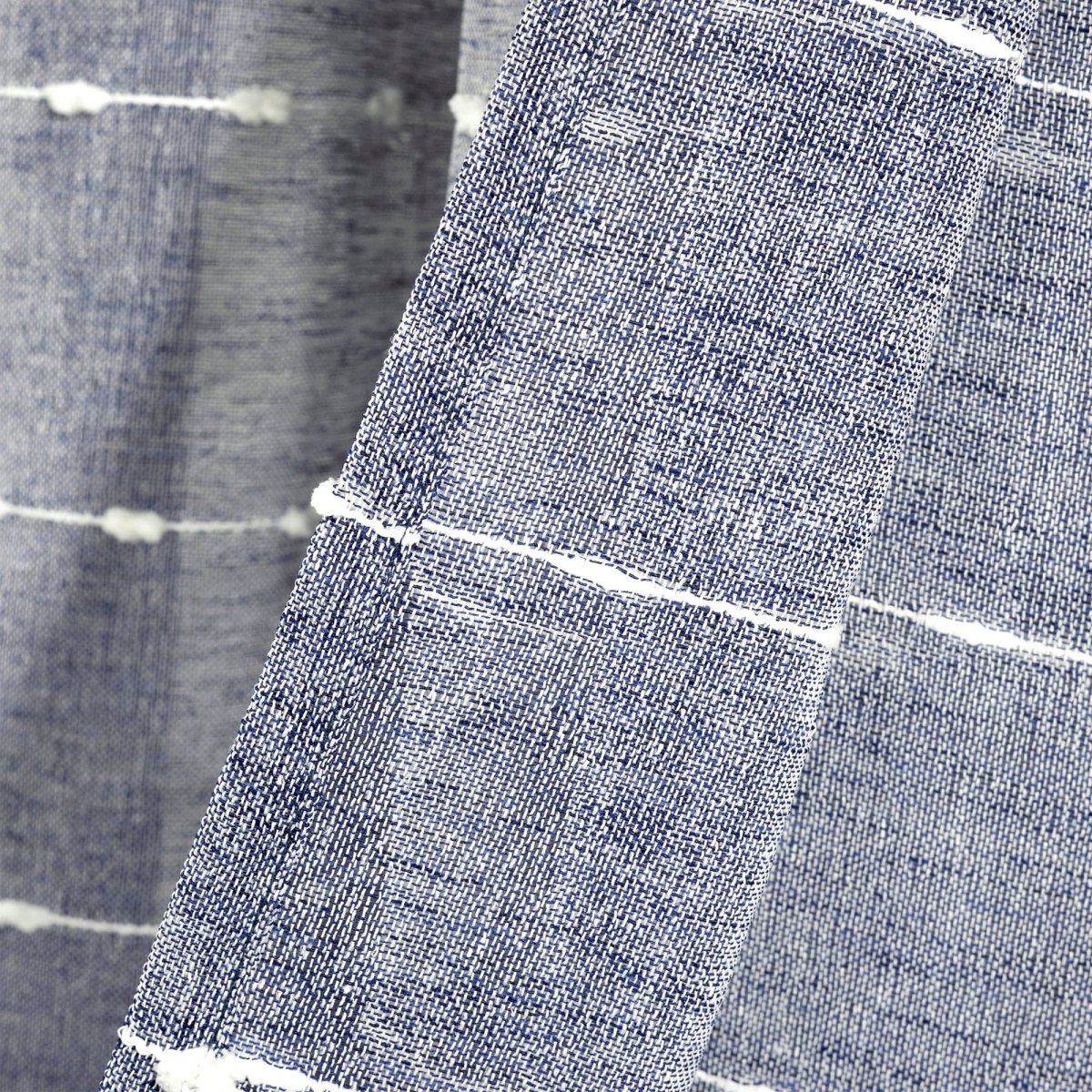 Farmhouse Textured Grommet Sheer Ultra Wide Window Curtain (Single Panel)