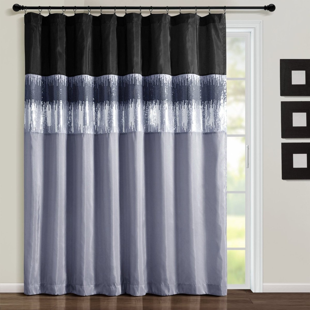Night Sky Window Curtain (Single Panel)