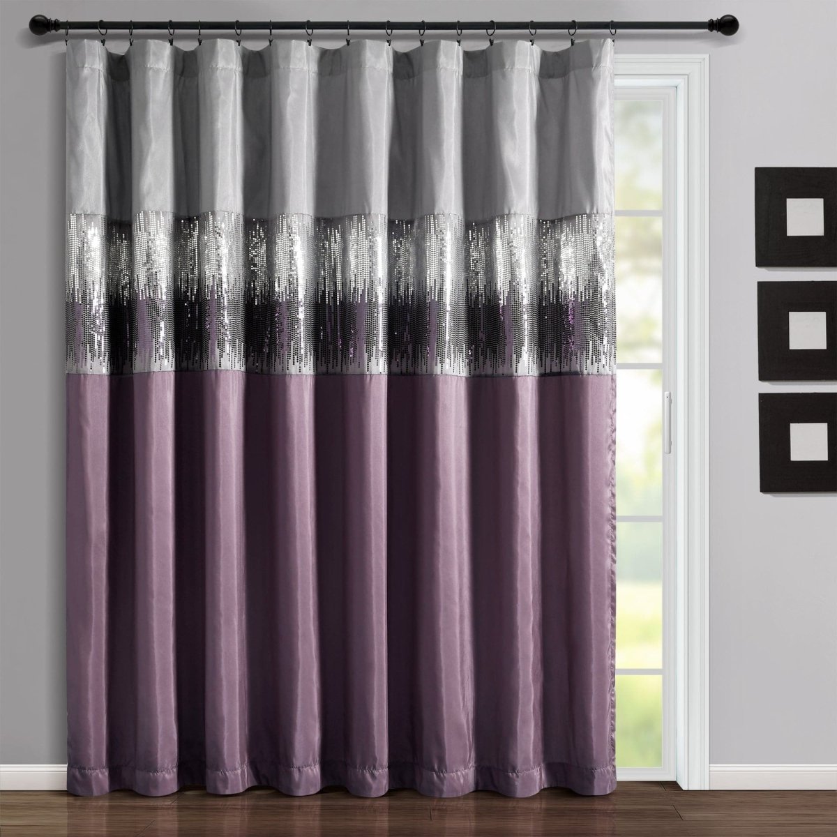 Night Sky Window Curtain (Single Panel)