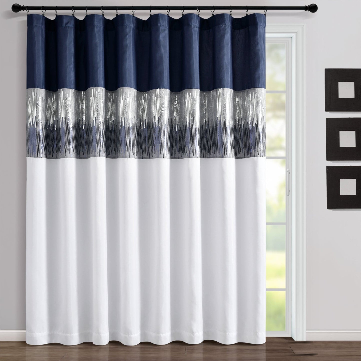 Night Sky Window Curtain (Single Panel)