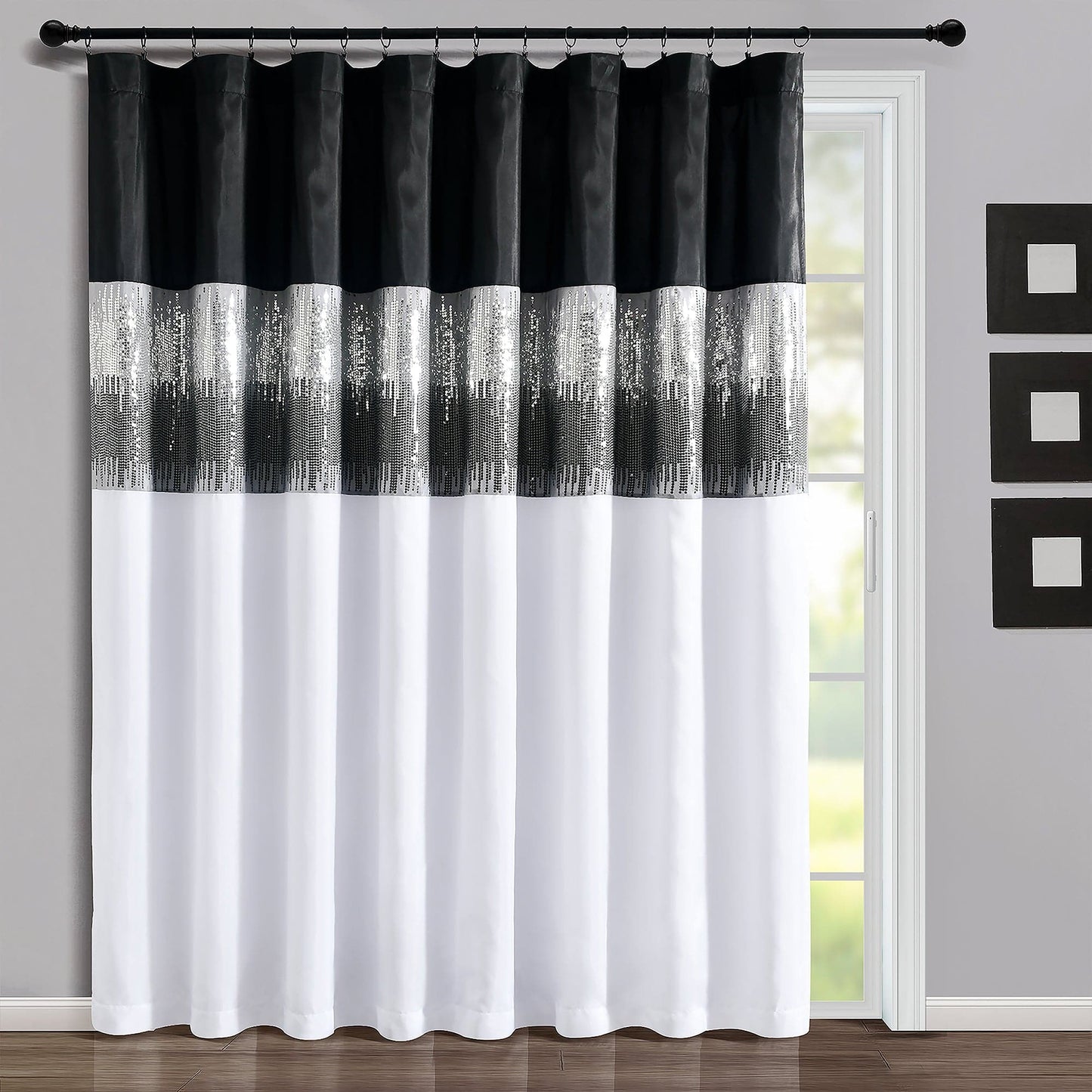 Night Sky Window Curtain (Single Panel)