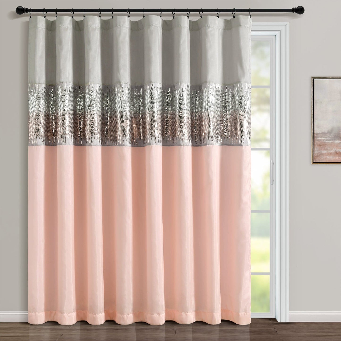 Night Sky Window Curtain (Single Panel)