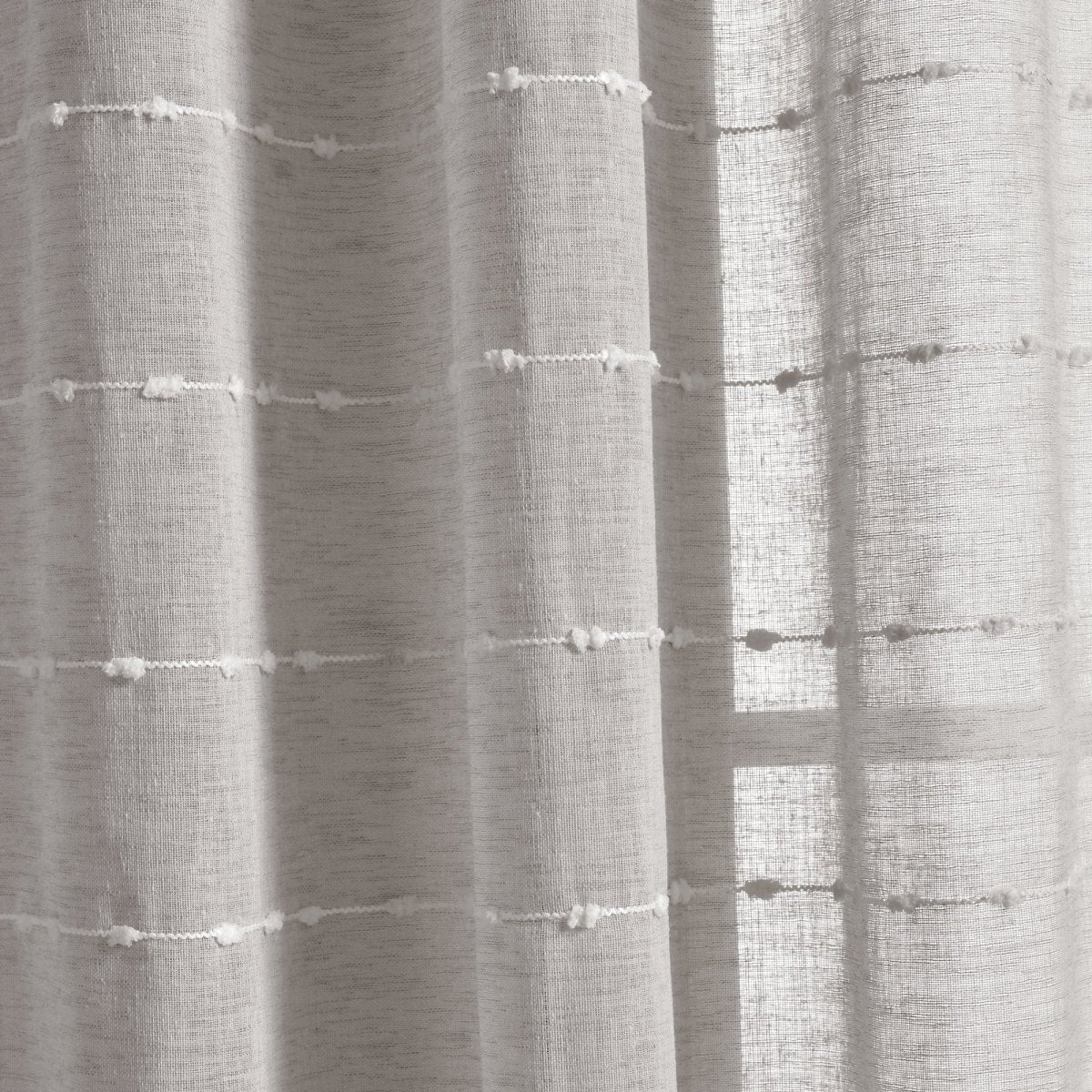 Farmhouse Textured Sheer Valance