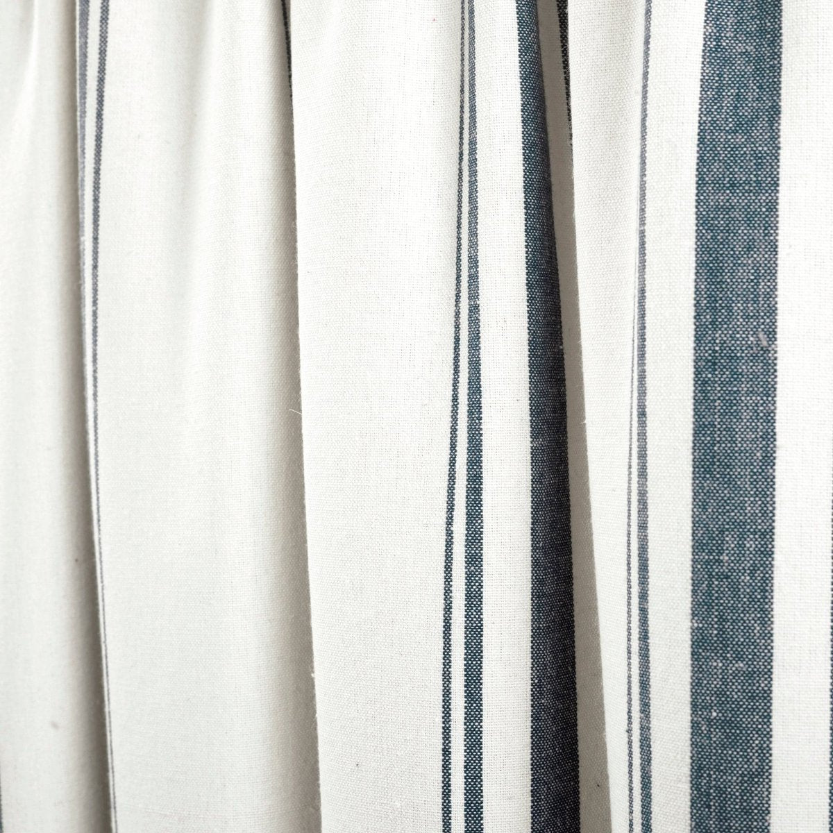 Farmhouse Stripe Yarn Dyed Recycled Cotton Blend Valance