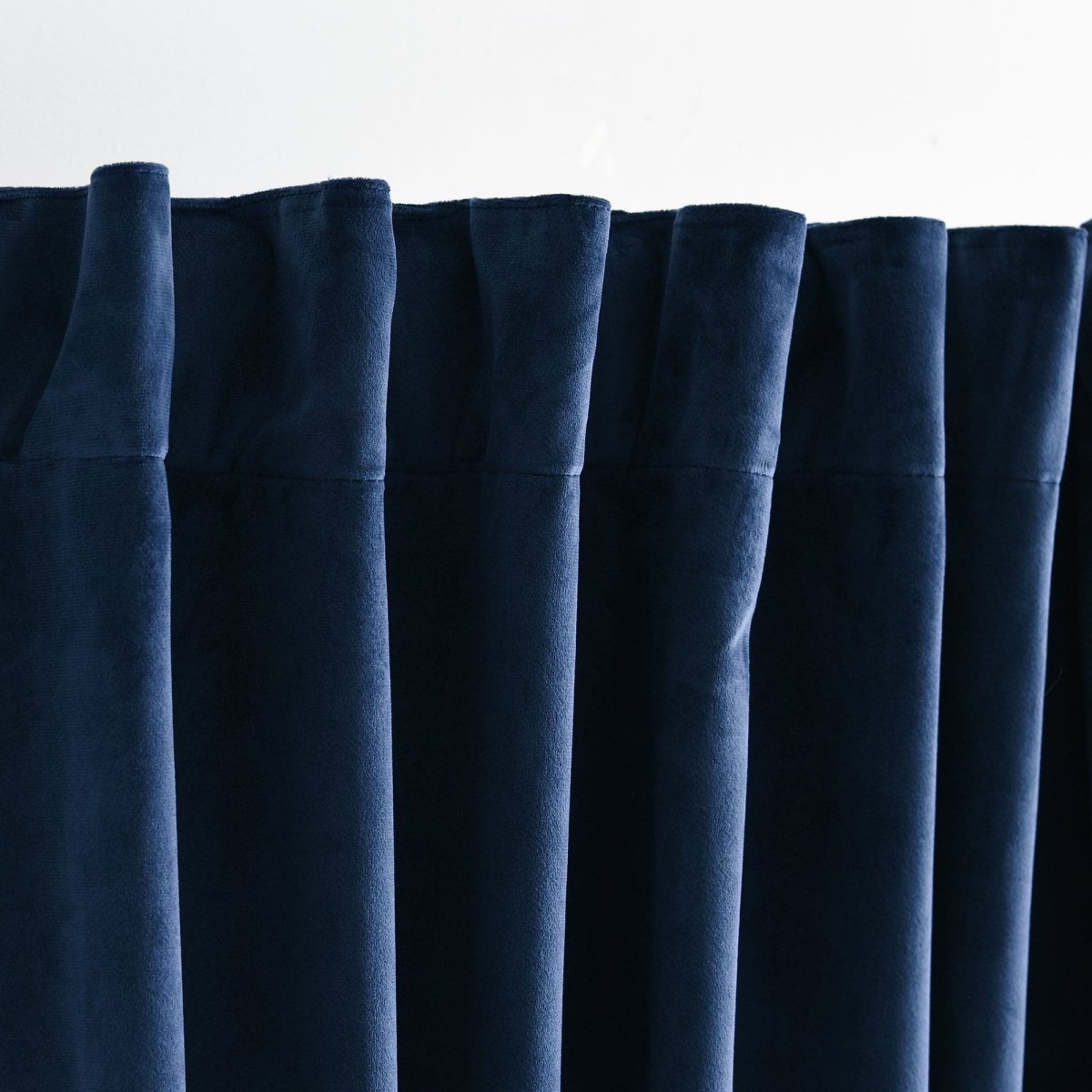 Prima Velvet Solid Ultra Wide Light Filtering Window Curtain (Single Panel)