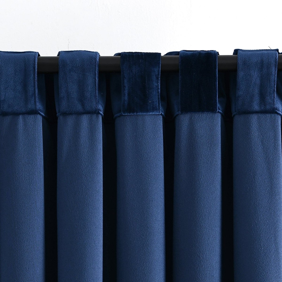 Prima Velvet Solid Ultra Wide Light Filtering Window Curtain (Single Panel)