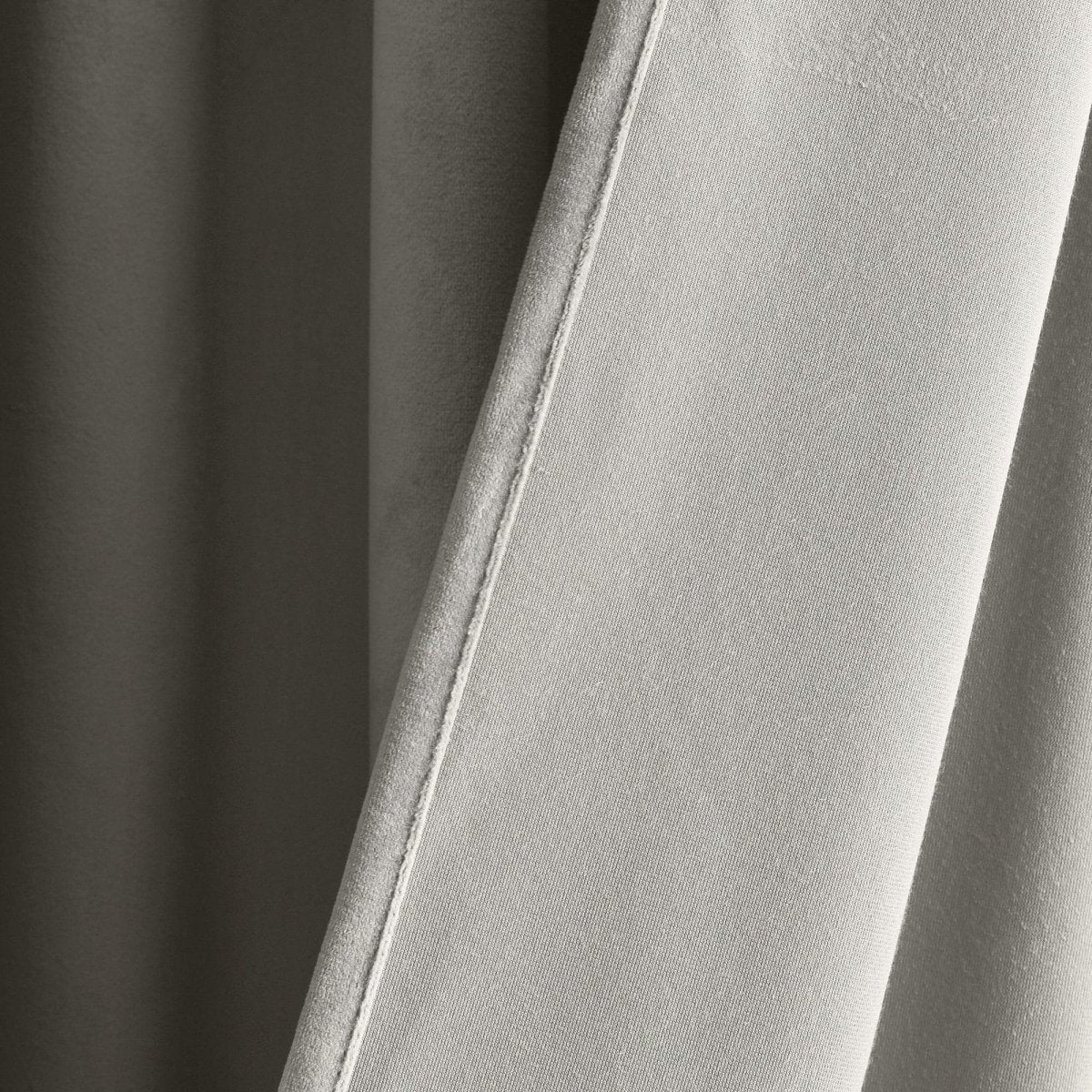 Prima Velvet Solid Ultra Wide Light Filtering Window Curtain (Single Panel)