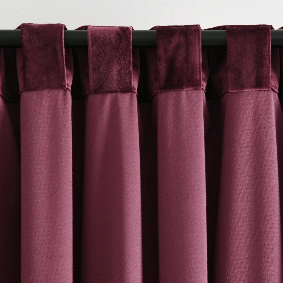 Prima Velvet Solid Ultra Wide Light Filtering Window Curtain (Single Panel)