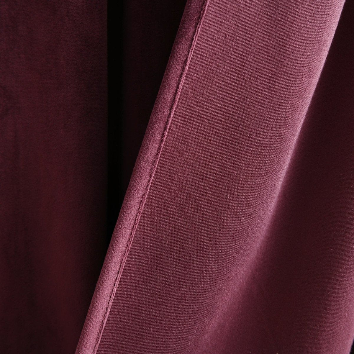 Prima Velvet Solid Ultra Wide Light Filtering Window Curtain (Single Panel)