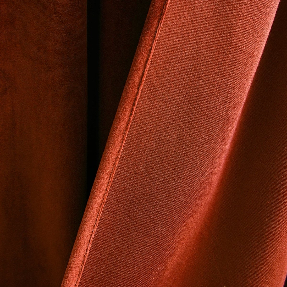 Prima Velvet Solid Ultra Wide Light Filtering Window Curtain (Single Panel)