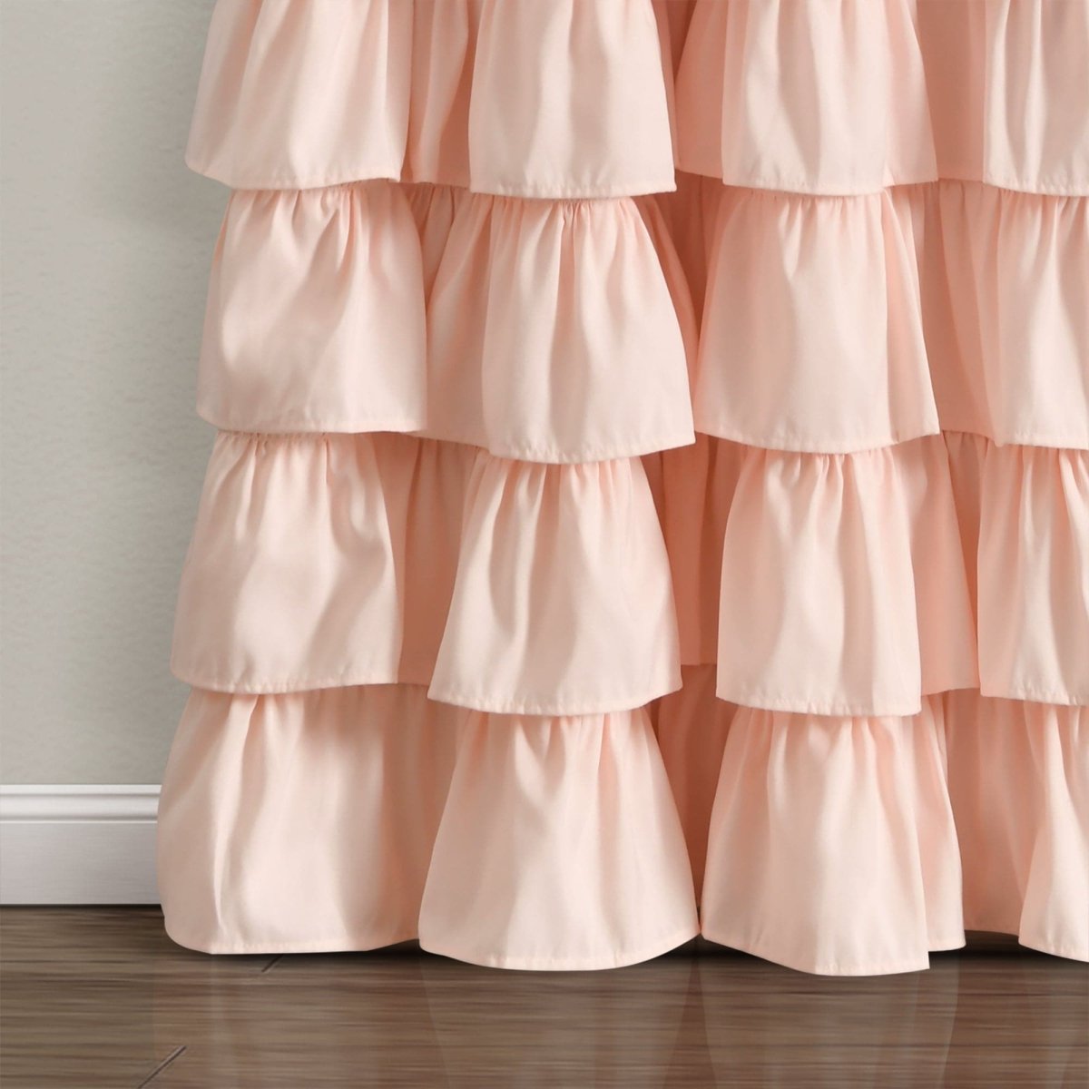 Allison Ruffle 100% Blackout Window Curtain (Single Panel)