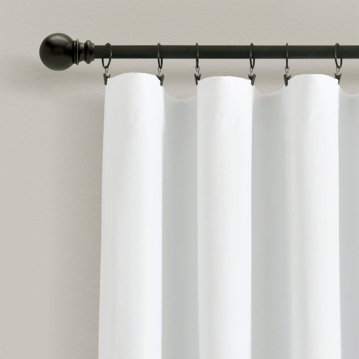 Allison Ruffle 100% Blackout Window Curtain (Single Panel)