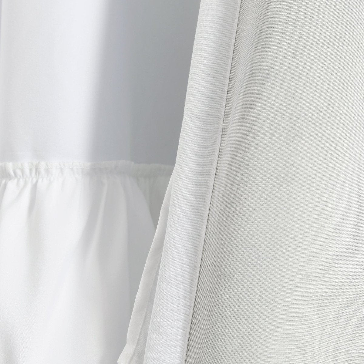 Allison Ruffle 100% Blackout Window Curtain (Single Panel)