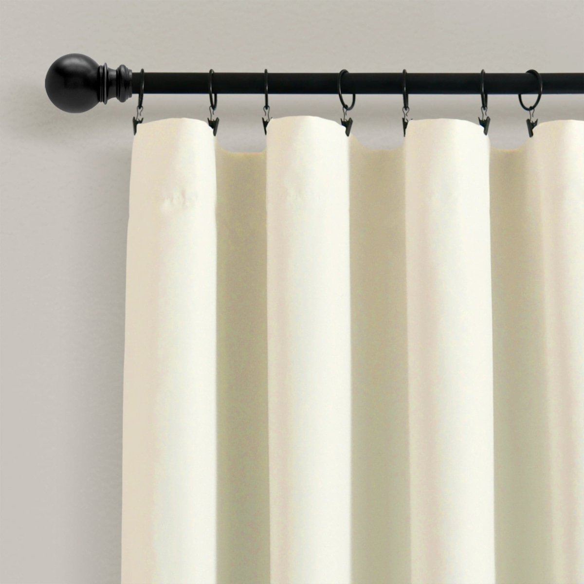 Allison Ruffle 100% Blackout Window Curtain (Single Panel)