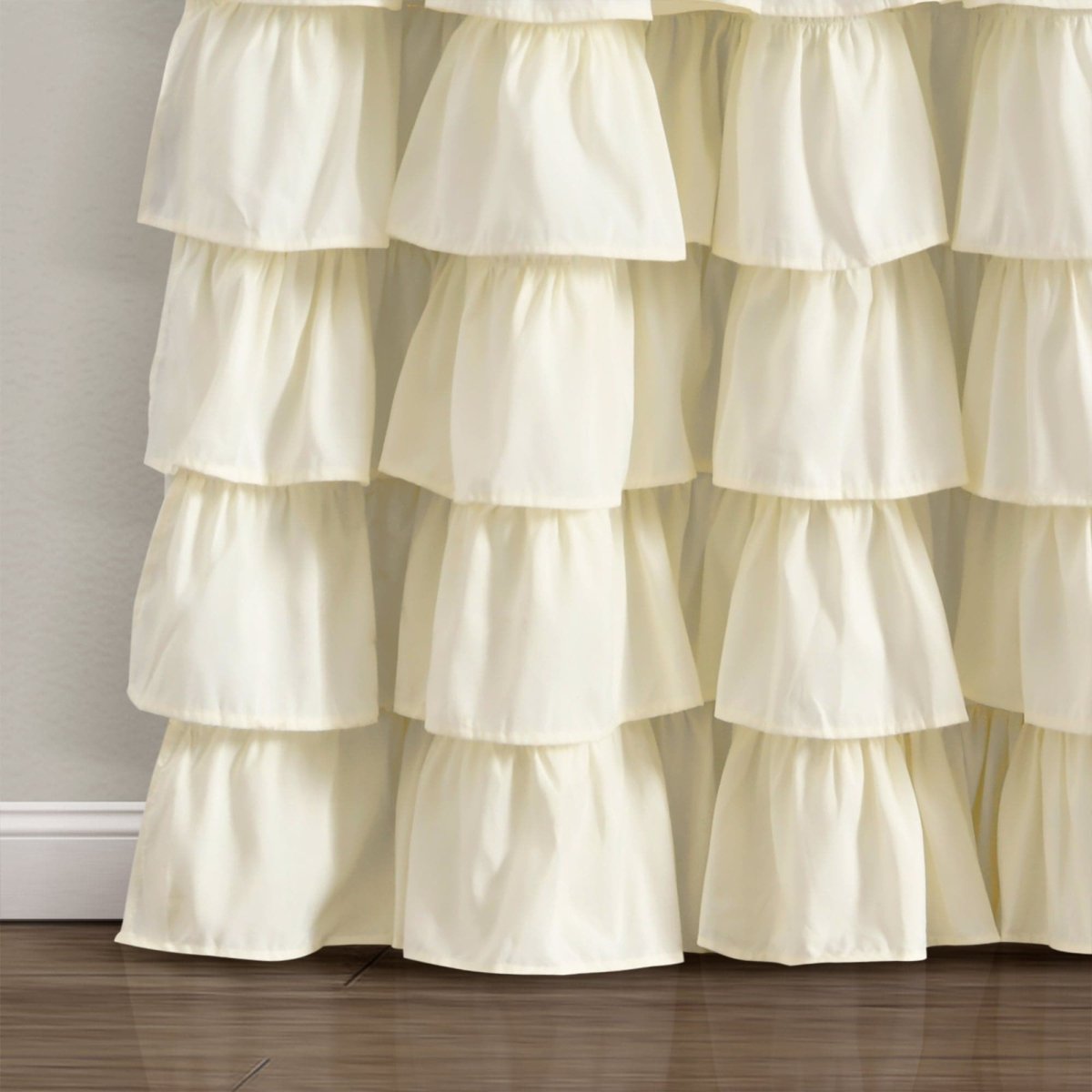 Allison Ruffle 100% Blackout Window Curtain (Single Panel)