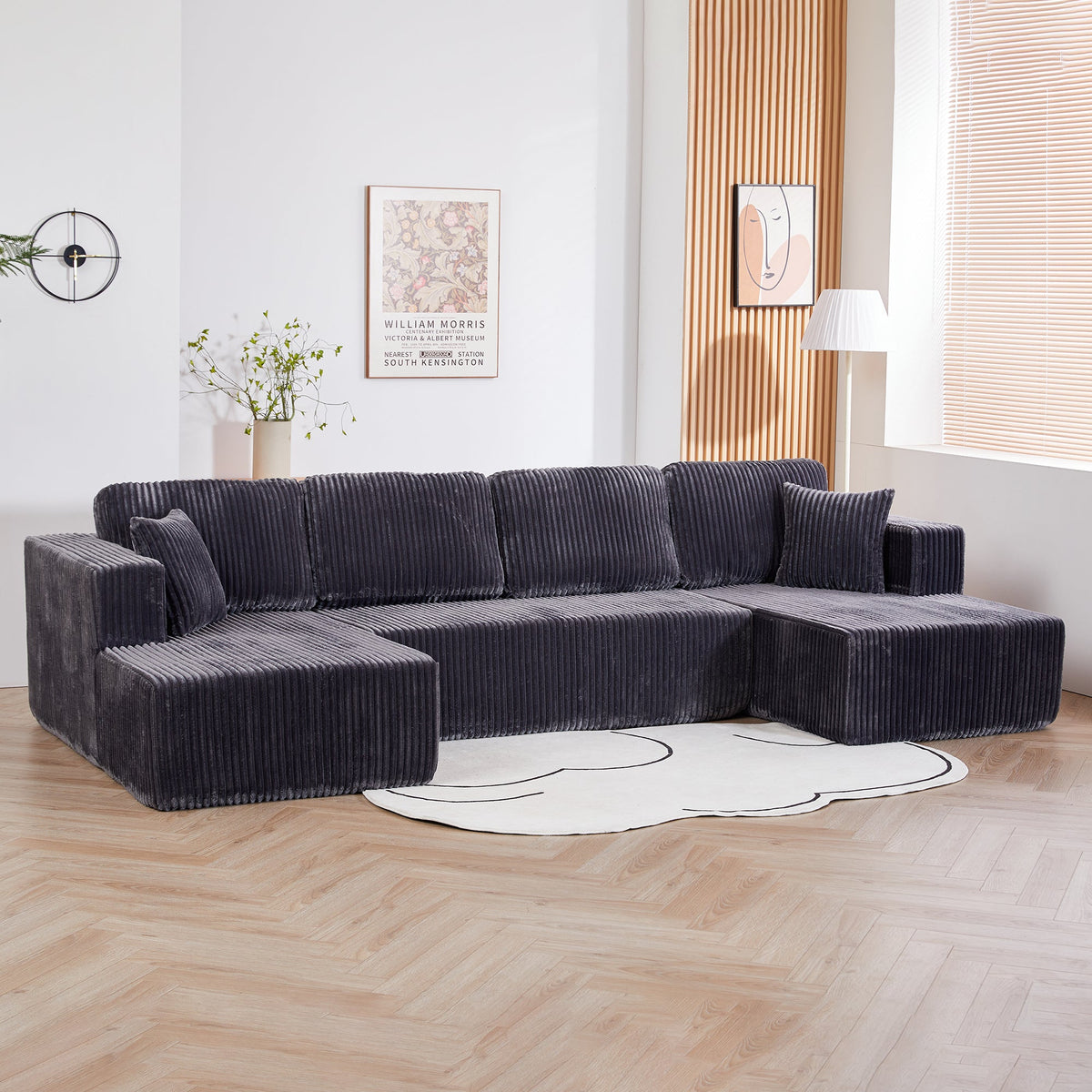 U Shape Modular Sectional Sofa