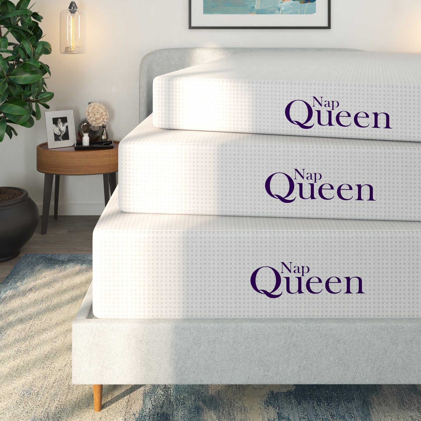 NapQueen 12 Inch Full Size Memory Foam Mattress