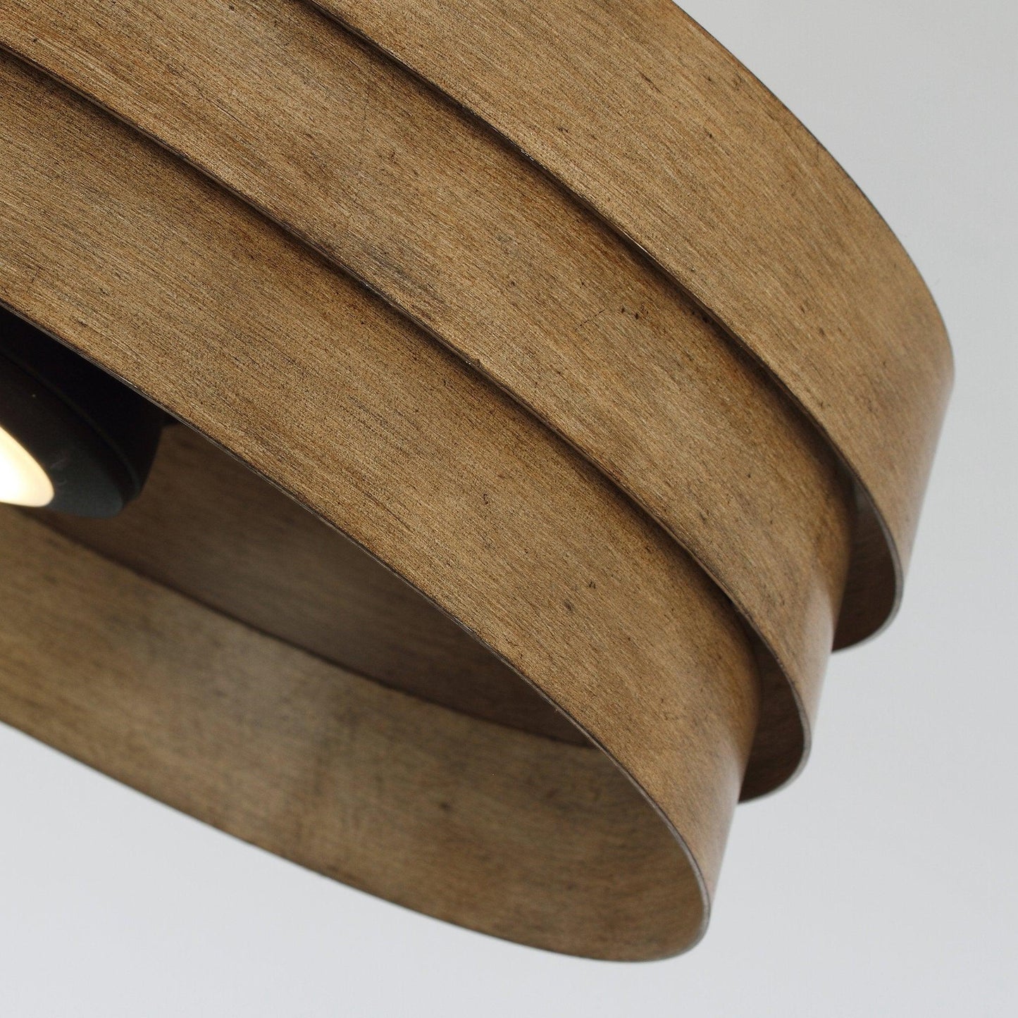 22" Farmhouse Flush Mount Reversible Ceiling Fan with LED Lighting and Remote Control