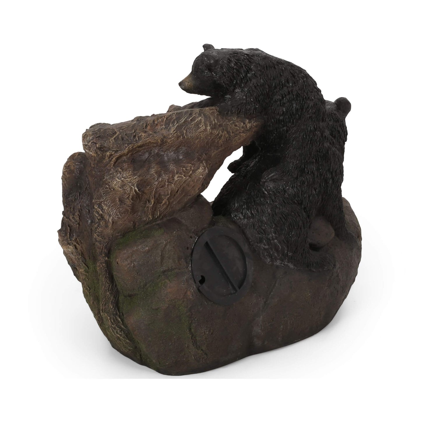 22" Weather Resistant Outdoor Floor Fountain With LED Lights (SAK77651)