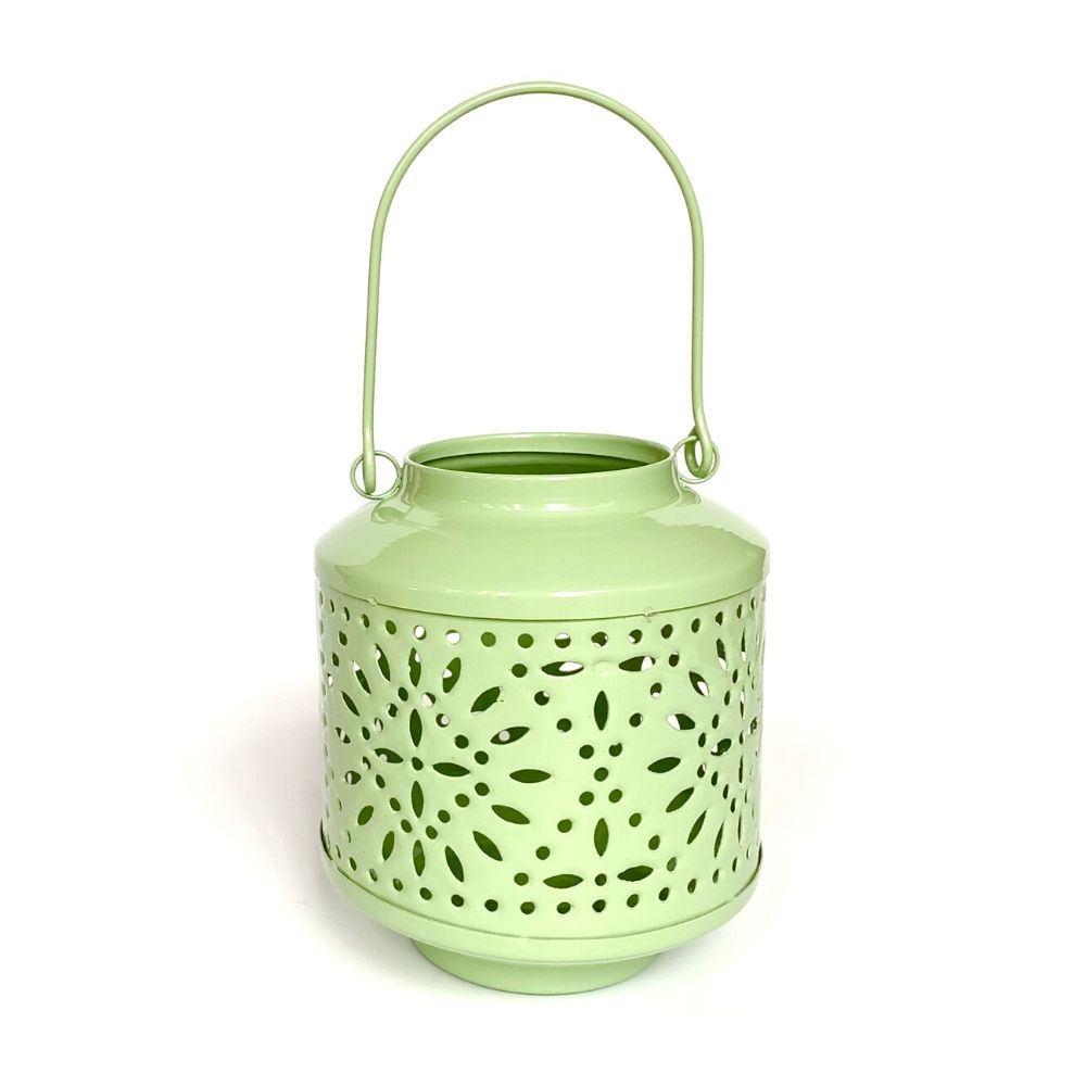Garden Party Indoor/Outdoor Tealight Lantern - Celadon