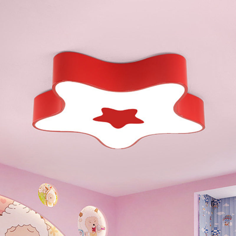 Transform Your Nursery with the Starry Sky: LED Flush Mount Light
