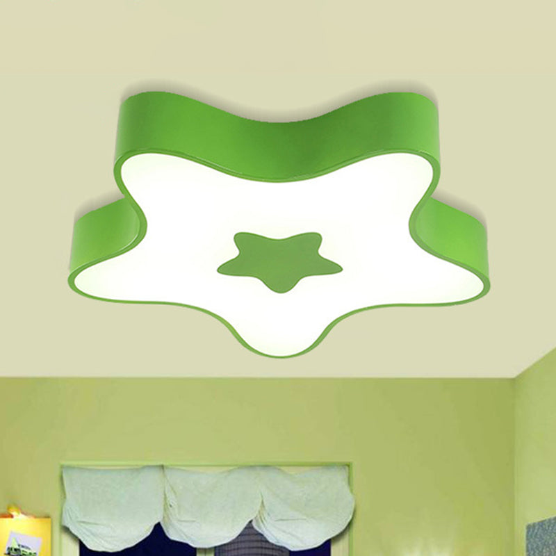 Transform Your Nursery with the Starry Sky: LED Flush Mount Light