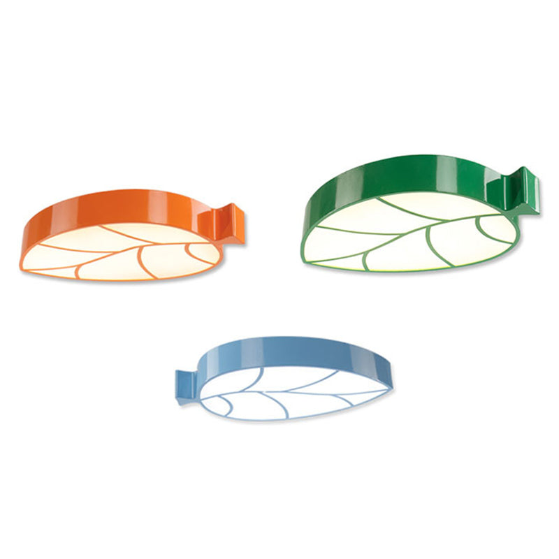 Bring Nature's Tranquility to Your Nursery: Leaf-Shaped LED Ceiling Light