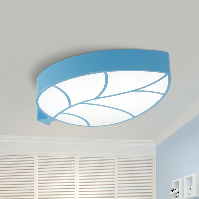 Bring Nature's Tranquility to Your Nursery: Leaf-Shaped LED Ceiling Light