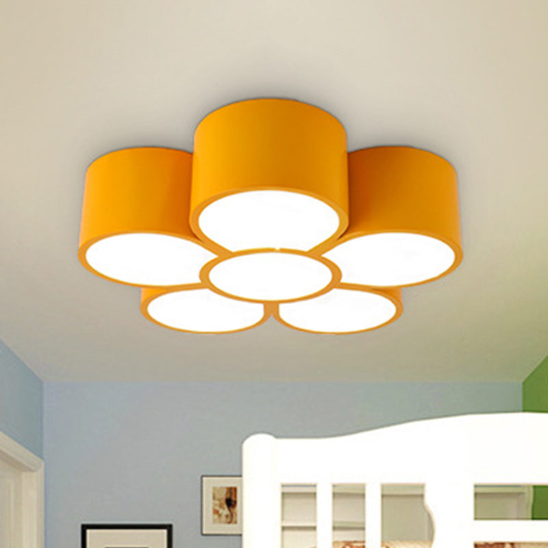 Brighten Young Minds with the Floral Kindergarten LED Ceiling Light