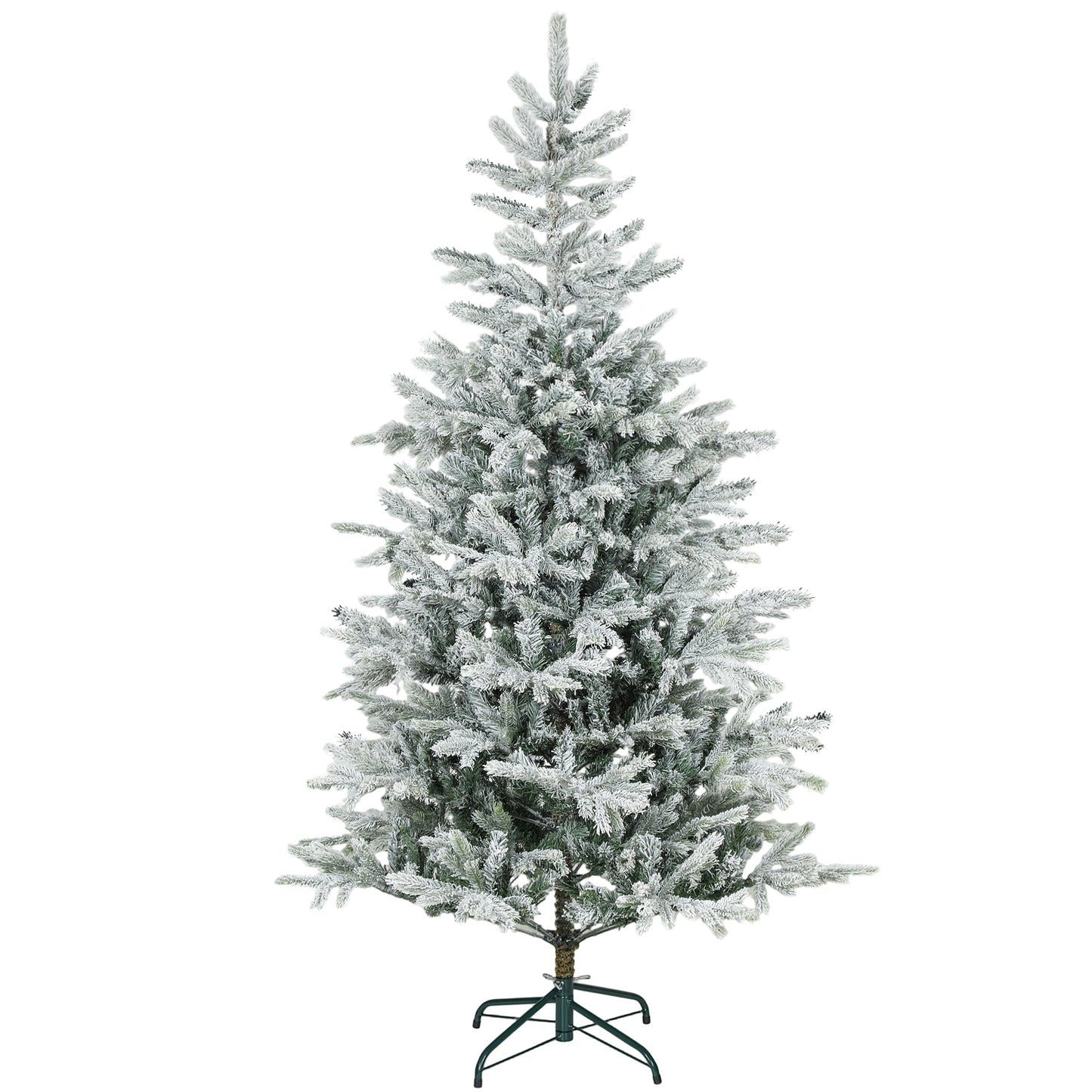 6 ft Artificial Frosted Christmas Tree