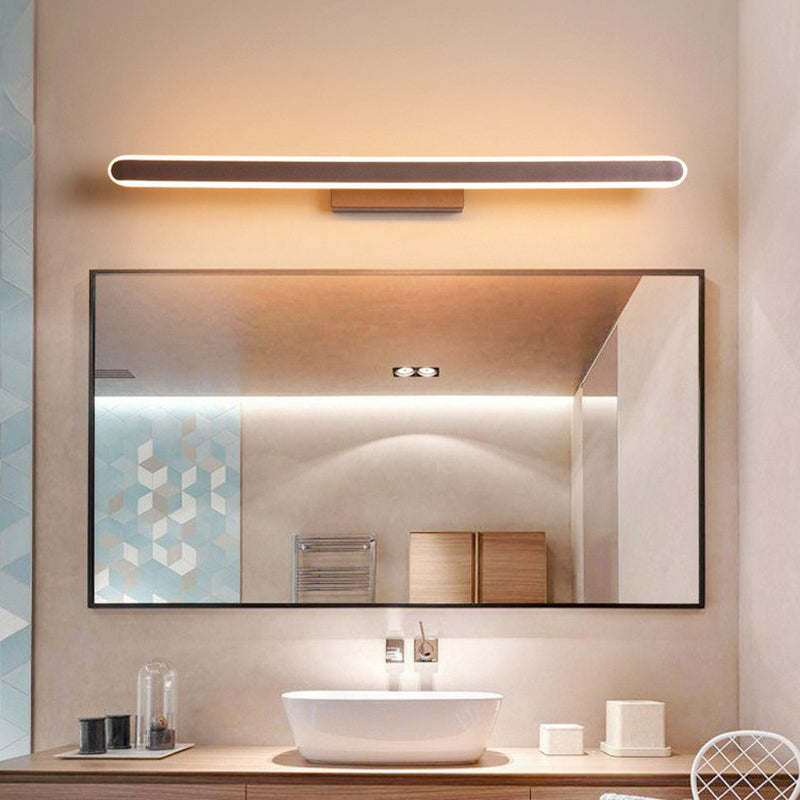 Isla Coffee Vanity Light - Modern LED Sconce for Bathrooms