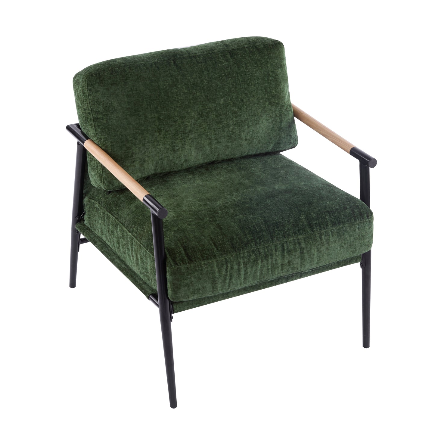 27.56" Modern Accent Chair with Plush Cushions