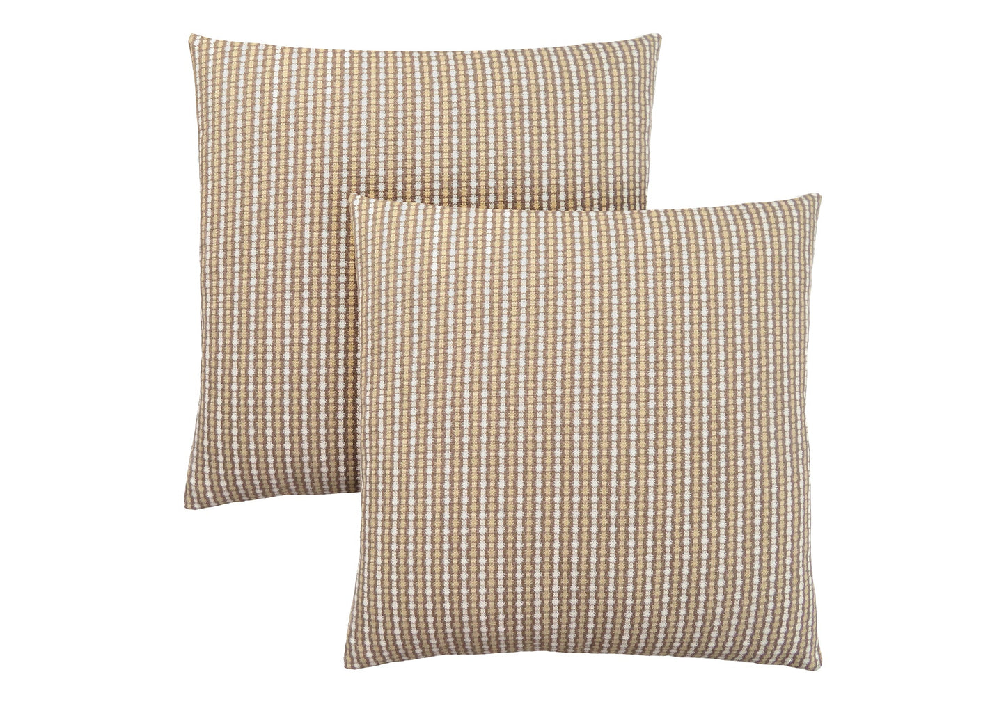 Pillows, Set Of 2, 18 X 18 Square, Insert Included, Decorative Throw