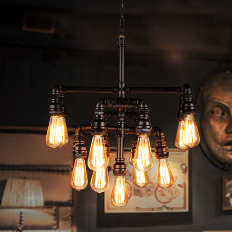 Avery Industrial Chandelier - Bold Statement for Any Space
