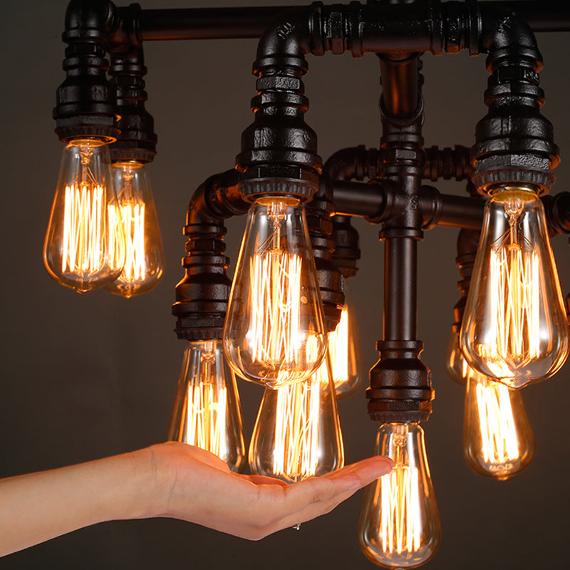 Avery Industrial Chandelier - Bold Statement for Any Space