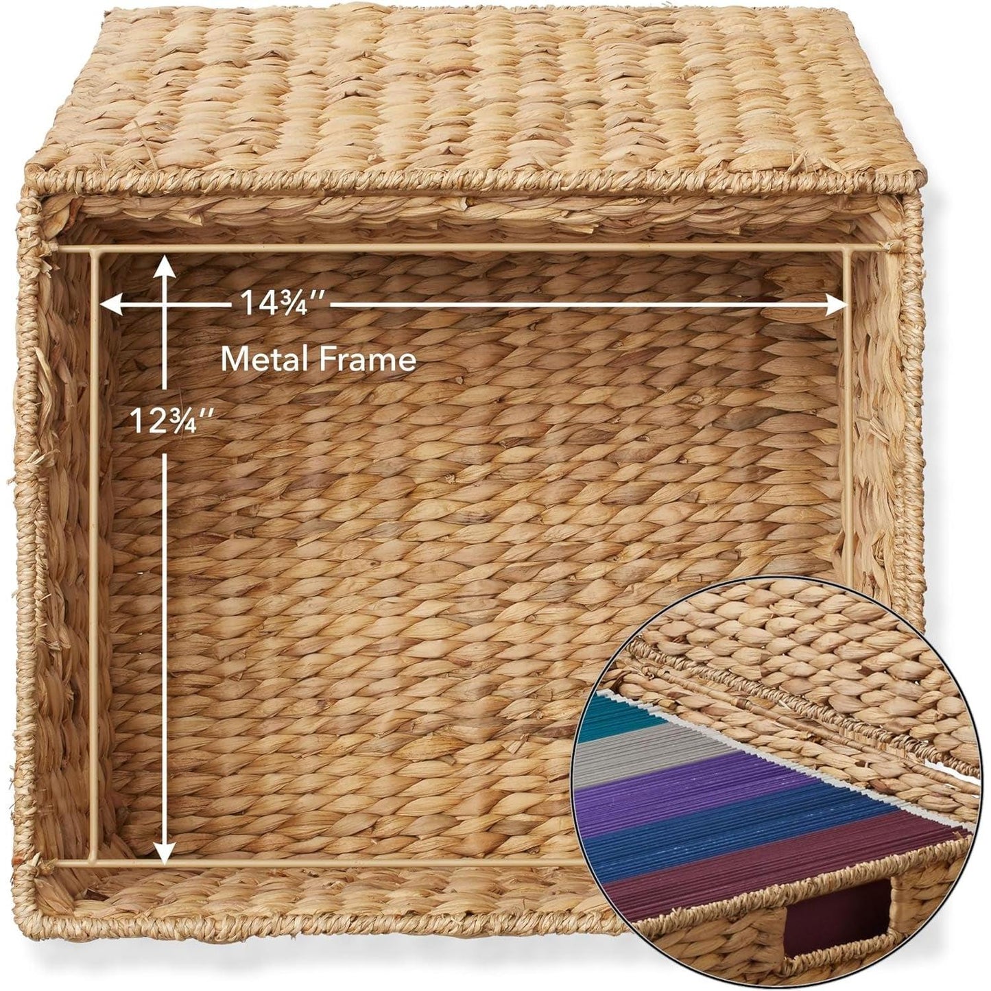 Rolling File Cabinet With Hanging Folders Natural Hyacinth