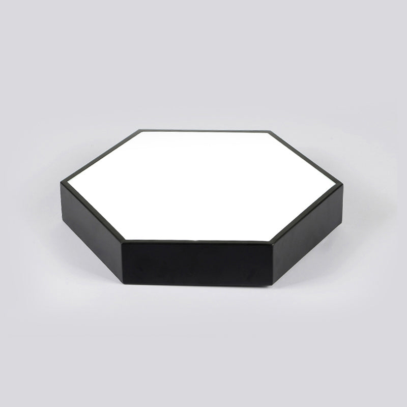 Diana's Modern Honeycomb LED Flushmount: Illuminate Your Dining Room in Style