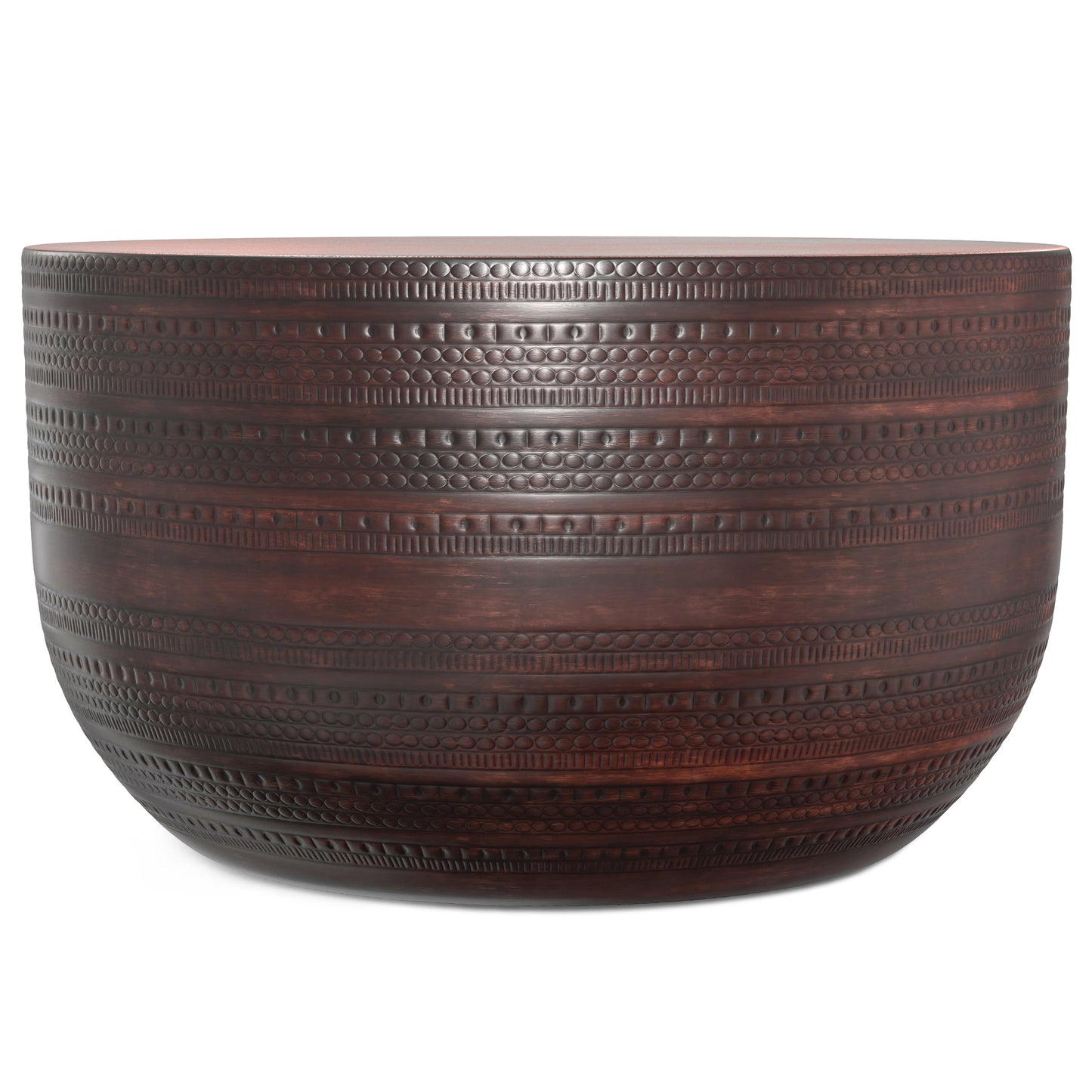 Johnsen Metal Coffee Table in Oil Rubbed Bronze