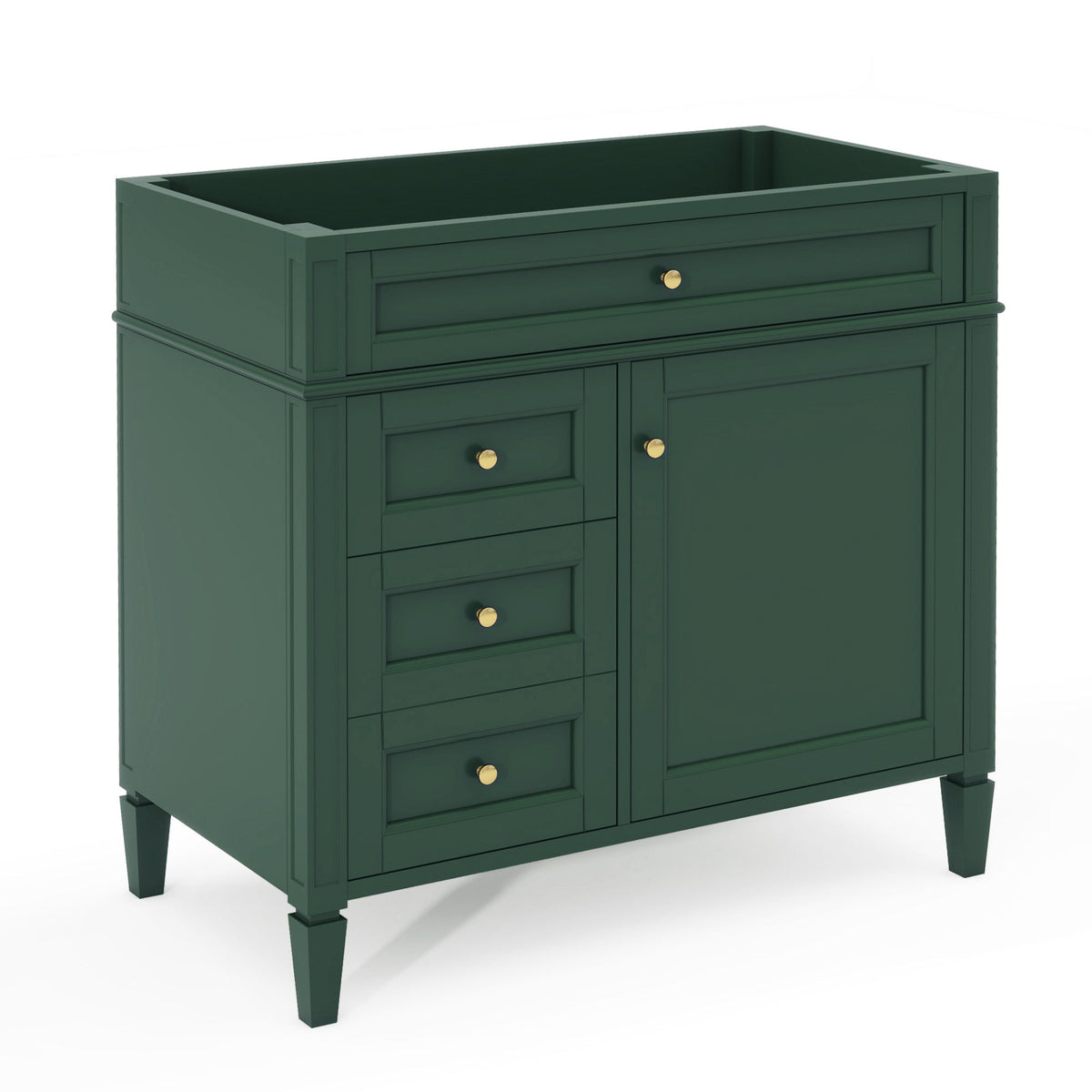 36" Bathroom Vanity Cabinet Without Top Sink